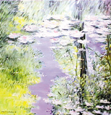Titel: Festival de Monet 2, Kunstenaar: Van Landeghem, Joelle